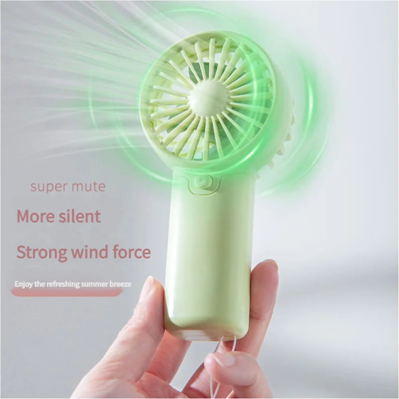 Mini Ventilador Portátil de Mão – Compacto, Leve e Prático