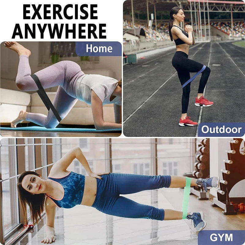 Faixa Elástica de Resistência – Treino de Força, Yoga, Pilates e Crossfit