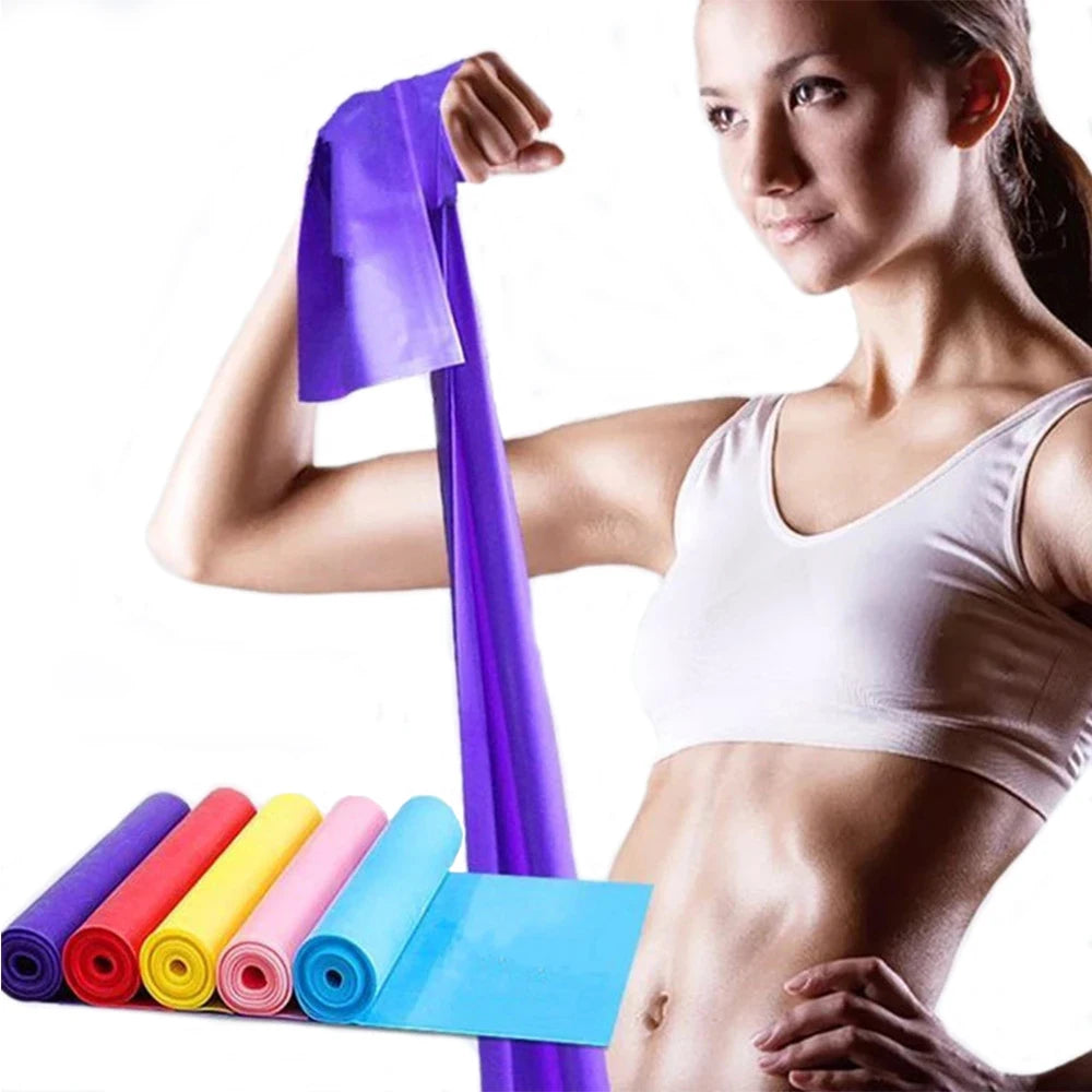 Faixa Elástica de Resistência para Yoga e Pilates