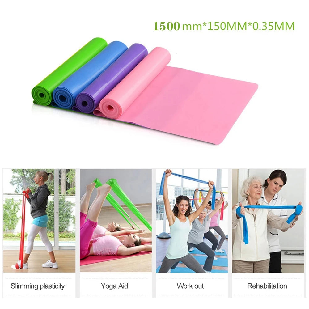 Faixa Elástica de Resistência para Yoga e Pilates