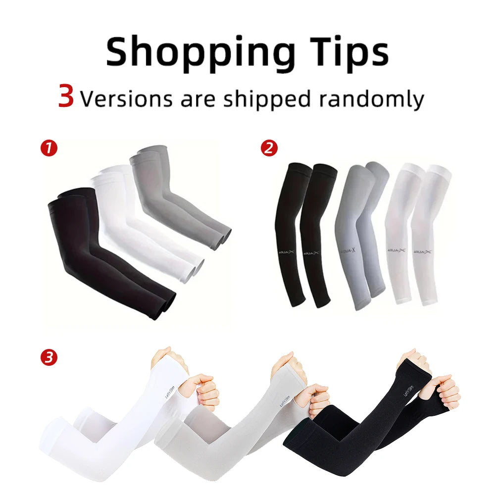 Kit com 3 Pares - Manguito de Proteção UV para os Braços