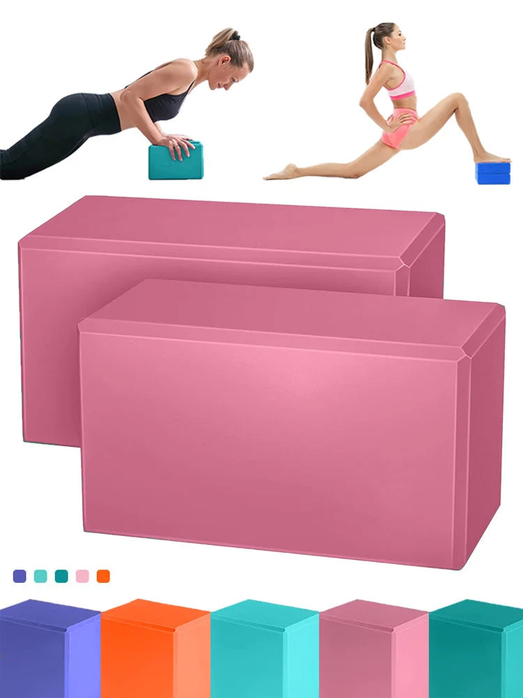 Bloco de Yoga Antiderrapante em Espuma de Alta Densidade