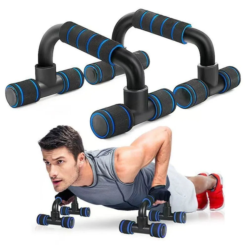 Barra de Flexão H-Shaped Dobrável – Treino de Peito, Abdômen, Braços e Costas