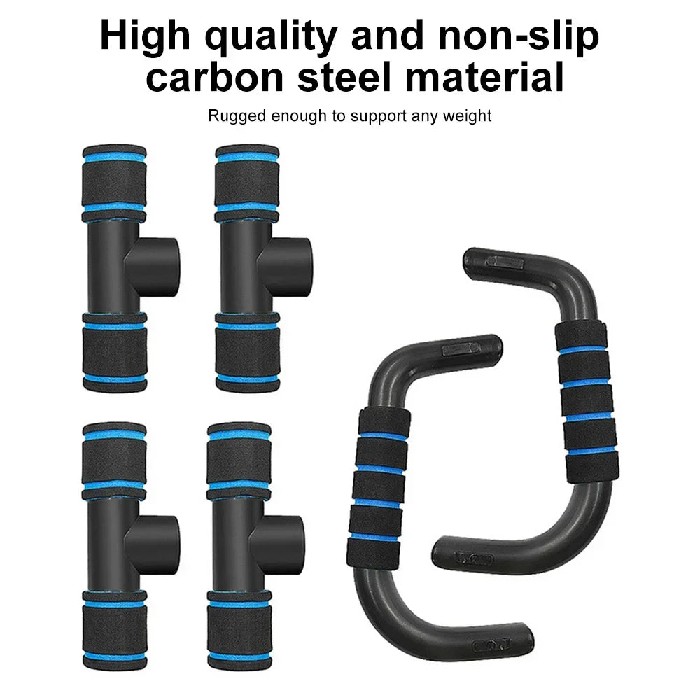 Barra de Flexão H-Shaped Dobrável – Treino de Peito, Abdômen, Braços e Costas