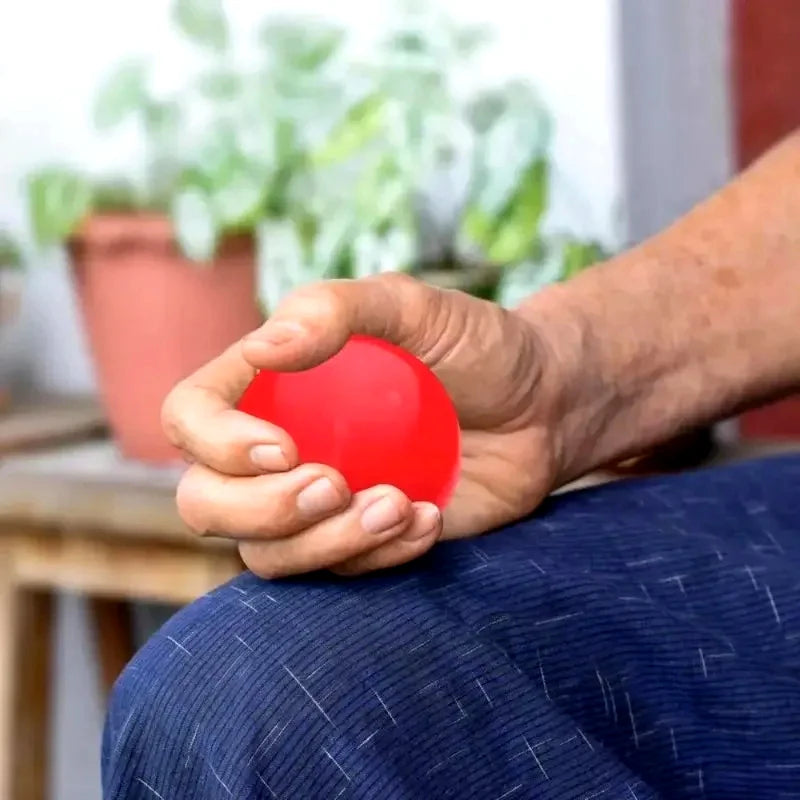Fortalecedor de Mãos e Bola de Massagem – Equipamento de Exercício em Espuma Macia para Alívio de Estresse