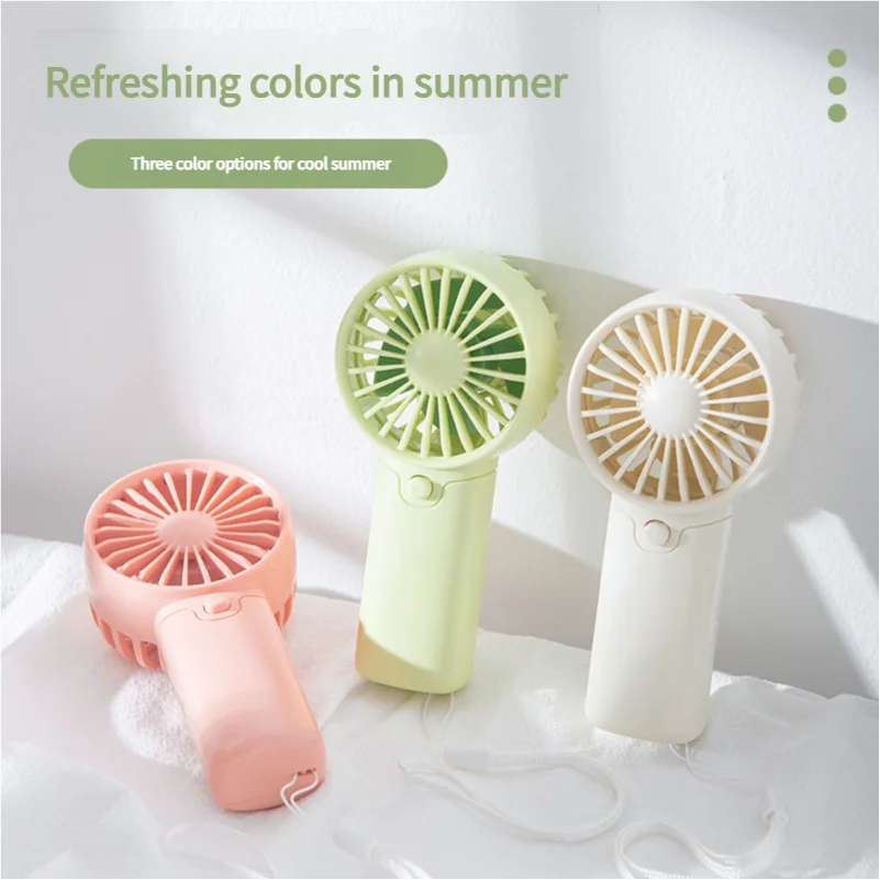 Mini Ventilador Portátil de Mão – Compacto, Leve e Prático