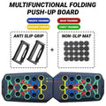 Placa de Flexão Multifuncional Portátil – Equipamento de Treino Muscular