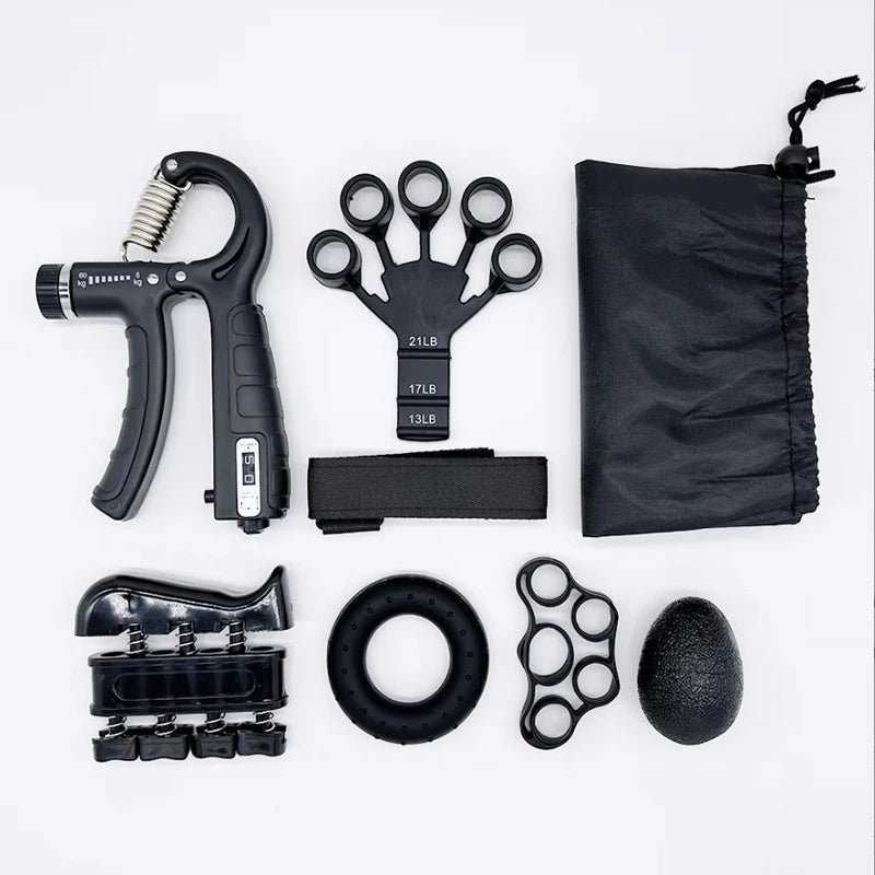 Conjunto de Treinadores de Força de Pegada Ajustável – Kit de Fitness Completo
