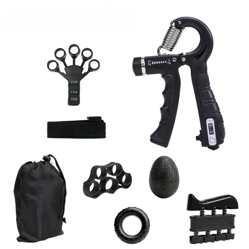 Conjunto de Treinadores de Força de Pegada Ajustável – Kit de Fitness Completo